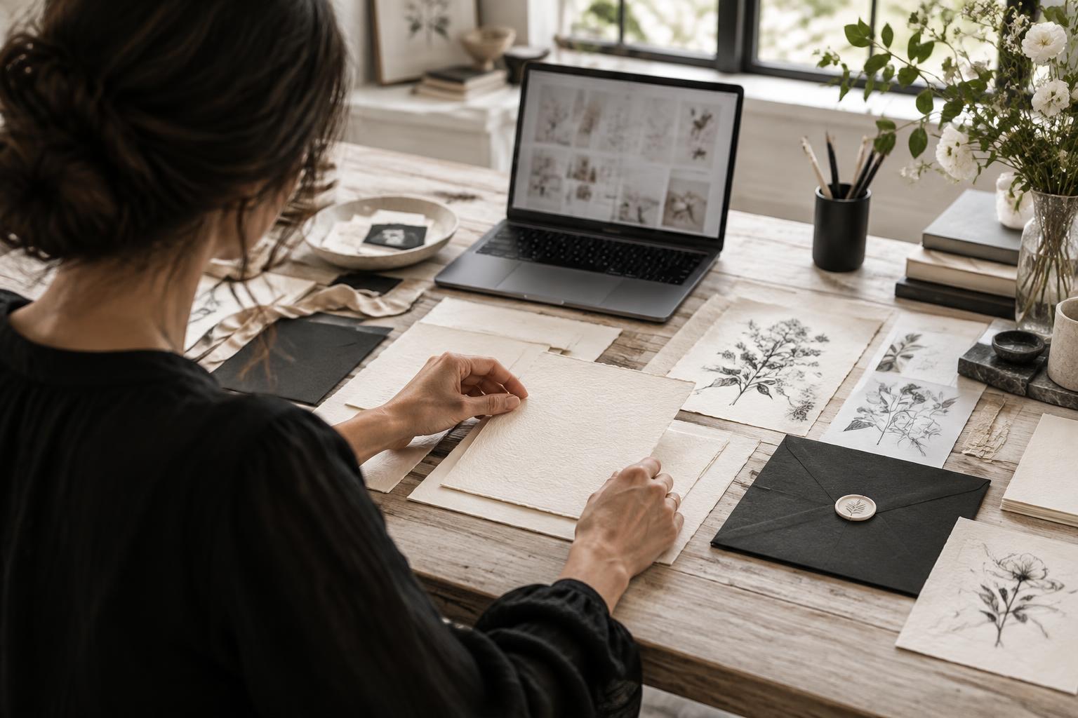 Atelier créatif autour du faire-part